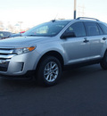 ford edge 2013 silver se gasoline 6 cylinders front wheel drive automatic 79407