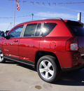 jeep compass 2013 red deep cherry r suv latitude gasoline 4 cylinders 2 wheel drive cont  variable trans  76230