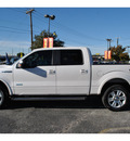 ford f 150 2012 white lariat gasoline 6 cylinders 4 wheel drive automatic 78214