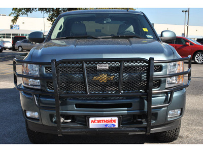 chevrolet silverado 1500 2011 blue lt flex fuel 8 cylinders 4 wheel drive 6 speed automatic 78214