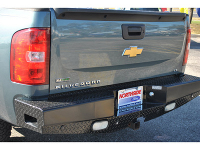 chevrolet silverado 1500 2011 blue lt flex fuel 8 cylinders 4 wheel drive 6 speed automatic 78214