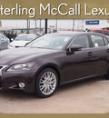 lexus gs 350 2013 dk  brown sedan gasoline 6 cylinders rear wheel drive automatic with overdrive 77074