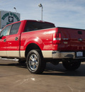 ford f 150 2008 red xlt gasoline 8 cylinders 4 wheel drive automatic 79110