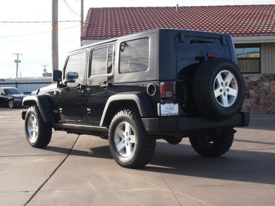 jeep wrangler unlimited 2008 black suv rubicon gasoline 6 cylinders 4 wheel drive automatic 79110