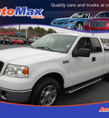 ford f 150 2006 white xlt gasoline 8 cylinders rear wheel drive automatic 34474