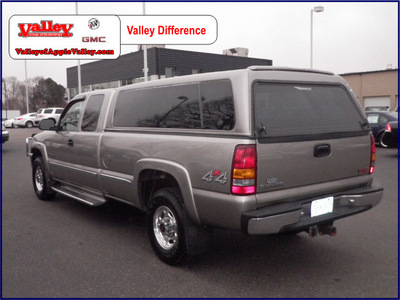 gmc sierra 2500 1999 pewter slt gasoline v8 4 wheel drive automatic 55124