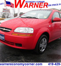 chevrolet aveo 2008 red hatchback aveo5 ls gasoline 4 cylinders front wheel drive 5 speed manual 45840
