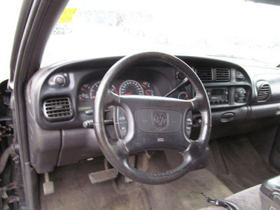 dodge ram 1500 1998 black pickup truck laramie slt gasoline v8 rear wheel drive automatic 45840