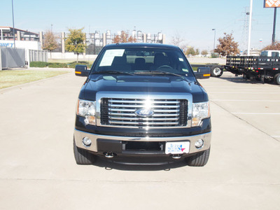 ford f 150 2011 black xlt gasoline 6 cylinders 4 wheel drive automatic 76108