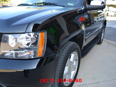 chevrolet tahoe 2012 black suv ltz w navigation flex fuel 8 cylinders 2 wheel drive automatic 76051