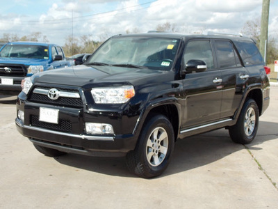 toyota 4runner 2010 black suv sr5 gasoline 6 cylinders 4 wheel drive shiftable automatic 77074