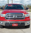 toyota tundra 2012 red grade gasoline 8 cylinders 2 wheel drive automatic 77074