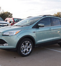 ford escape 2013 lt  blue suv sel gasoline 4 cylinders front wheel drive automatic 76011
