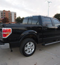 ford f 150 2013 black lariat flex fuel 8 cylinders 2 wheel drive automatic 76011