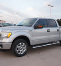 ford f 150 2013 silver xlt flex fuel 6 cylinders 2 wheel drive automatic 76011