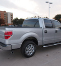 ford f 150 2013 silver xlt flex fuel 6 cylinders 2 wheel drive automatic 76011