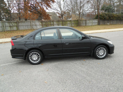 honda civic 2005 black sedan ex special edition gasoline 4 cylinders front wheel drive 5 speed manual 75604