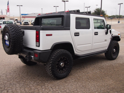 hummer h2 sut 2008 white suv luxury gasoline 8 cylinders 4 wheel drive automatic 78861