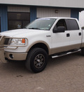 ford f 150 2008 white lariat flex fuel 8 cylinders 4 wheel drive automatic 78861