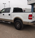 ford f 150 2008 white lariat flex fuel 8 cylinders 4 wheel drive automatic 78861