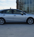 subaru impreza 2013 silver wagon 2 0i premium gasoline 4 cylinders all whee drive cont  variable trans  75070