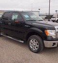 ford f 150 2013 black xlt flex fuel 8 cylinders 2 wheel drive automatic 78861