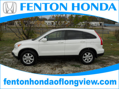 honda cr v 2009 white suv ex l gasoline 4 cylinders front wheel drive automatic 75606
