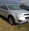 chevrolet equinox 2010 silver suv ls gasoline 4 cylinders front wheel drive automatic 75606