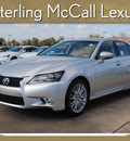 lexus gs 350 2013 silver sedan gasoline 6 cylinders rear wheel drive automatic 77074