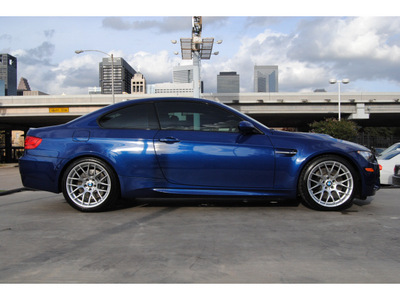 bmw m3 2012 blue coupe gasoline 8 cylinders rear wheel drive automatic 77002