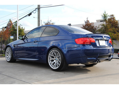 bmw m3 2012 blue coupe gasoline 8 cylinders rear wheel drive automatic 77002