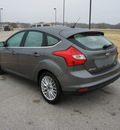 ford focus 2012 gray hatchback sel flex fuel 4 cylinders front wheel drive automatic 75119