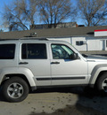 jeep liberty 2008 silver suv sport gasoline 6 cylinders 4 wheel drive automatic 99212