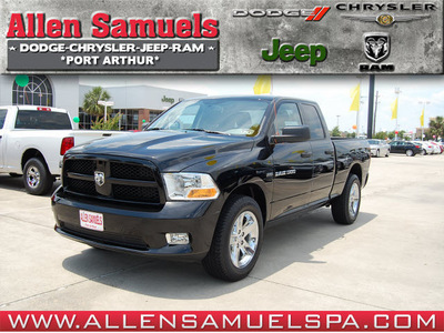 ram ram pickup 1500 2012 black pickup truck st gasoline 8 cylinders 2 wheel drive automatic with overdrive 77642