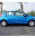 ford fiesta 2013 blue hatchback se gasoline 4 cylinders front wheel drive automatic 78550