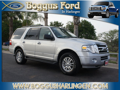 ford expedition 2012 silver suv xlt flex fuel 8 cylinders 2 wheel drive automatic 78550