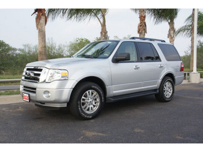 ford expedition 2012 silver suv xlt flex fuel 8 cylinders 2 wheel drive automatic 78550