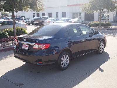 toyota corolla 2011 blue sedan le gasoline 4 cylinders front wheel drive automatic 76053