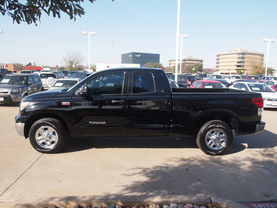 toyota tundra 2010 black grade gasoline 8 cylinders 2 wheel drive automatic 76053