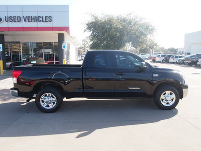 toyota tundra 2010 black grade gasoline 8 cylinders 2 wheel drive automatic 76053