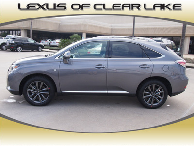 lexus rx 350 2013 gray suv f sport gasoline 6 cylinders all whee drive automatic with overdrive 77546
