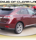 lexus rx 350 2013 dk  red suv gasoline 6 cylinders front wheel drive automatic with overdrive 77546