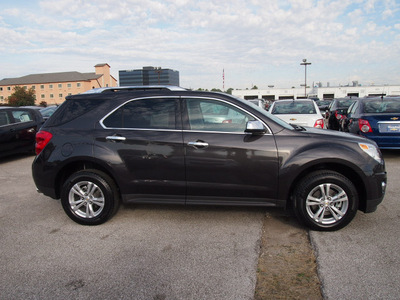 chevrolet equinox 2013 dk  gray suv ltz gasoline 6 cylinders front wheel drive not specified 77090