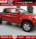 toyota tacoma 2013 red prerunner v6 gasoline 6 cylinders 2 wheel drive automatic 91731