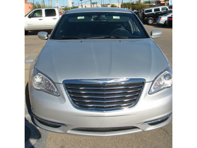 chrysler 200 2012 silver sedan touring gasoline 4 cylinders front wheel drive automatic 79936
