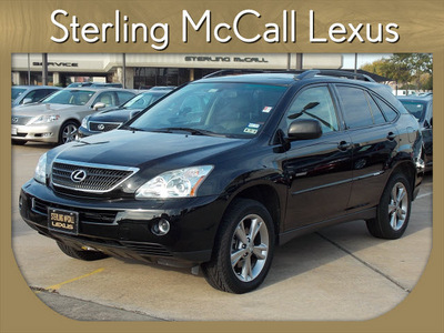 lexus rx 400h 2007 black suv hybrid 6 cylinders front wheel drive automatic 77074