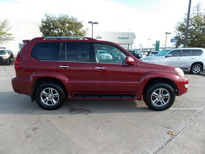 lexus gx 470 2008 red suv gasoline 8 cylinders 4 wheel drive automatic 77074