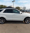 mercedes benz m class 2012 white suv ml350 4matic gasoline 6 cylinders all whee drive shiftable automatic 77074