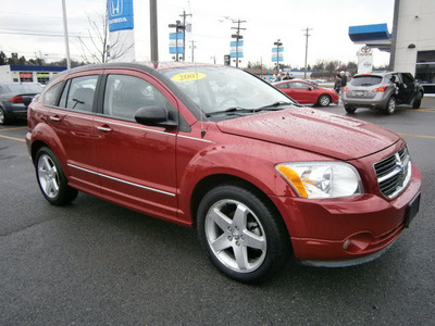 dodge caliber 2007 red wagon r t gasoline 4 cylinders all whee drive automatic 13502