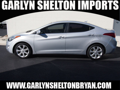 hyundai elantra 2011 silver sedan limited gasoline 4 cylinders front wheel drive automatic with overdrive 77802